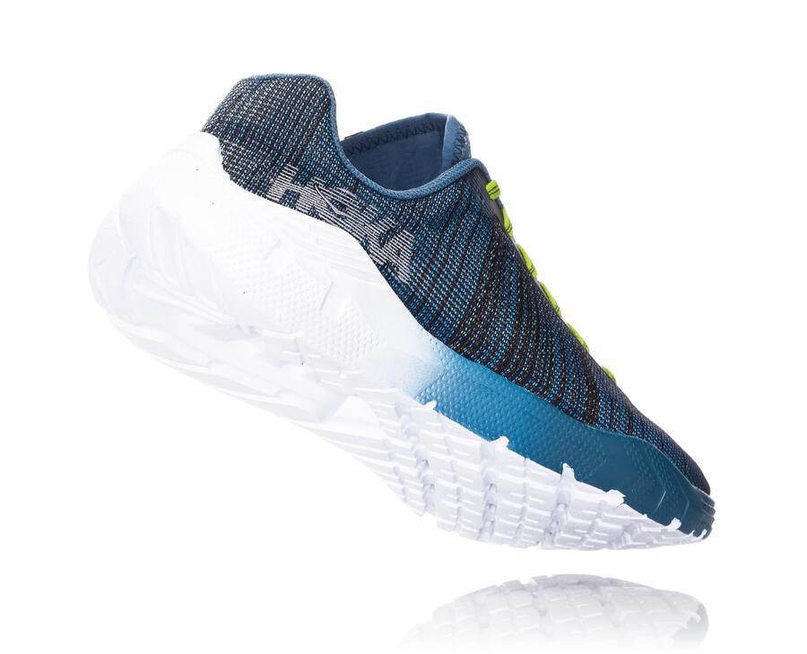 Running Shoes Mens - Hoka One One EVO Rehi - Navy/White - TXRGYJF-46